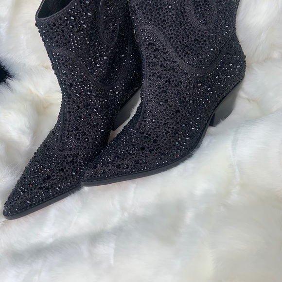Jessica Simpson Zellya Rhinestone Boots 
